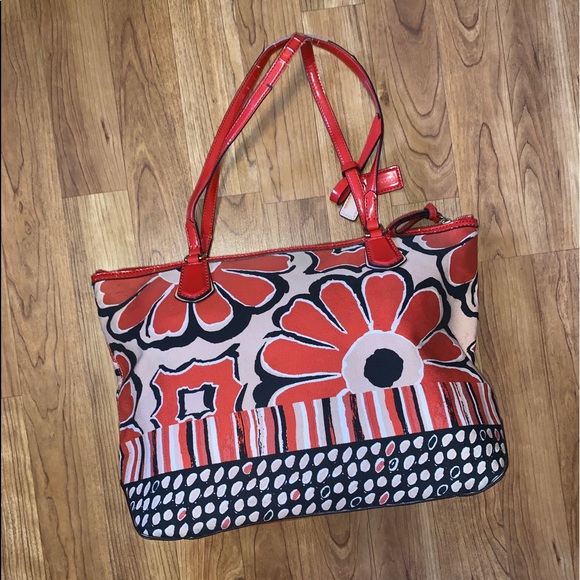 Coach Handbags - Coach Floral Shoulder Bag